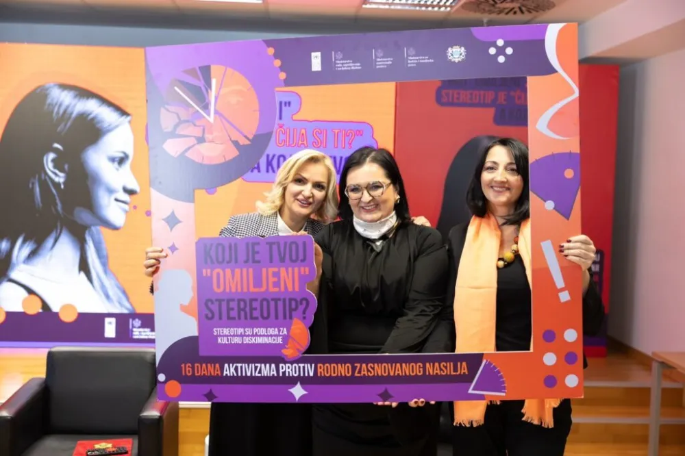 Obilježavanje kampanje 16 dana aktivizma protiv rodno zasnovanog nasilja