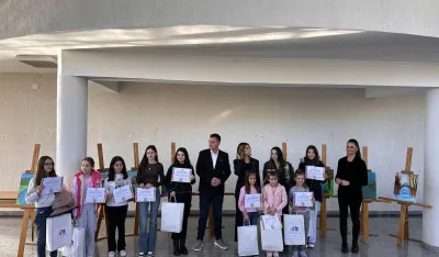 KIC "Malesija" organizovao takmičenje u slikanju: Umjetnost spaja