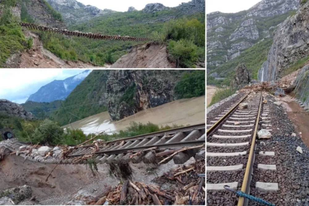 Počinej sanacija pruge u Jablanici