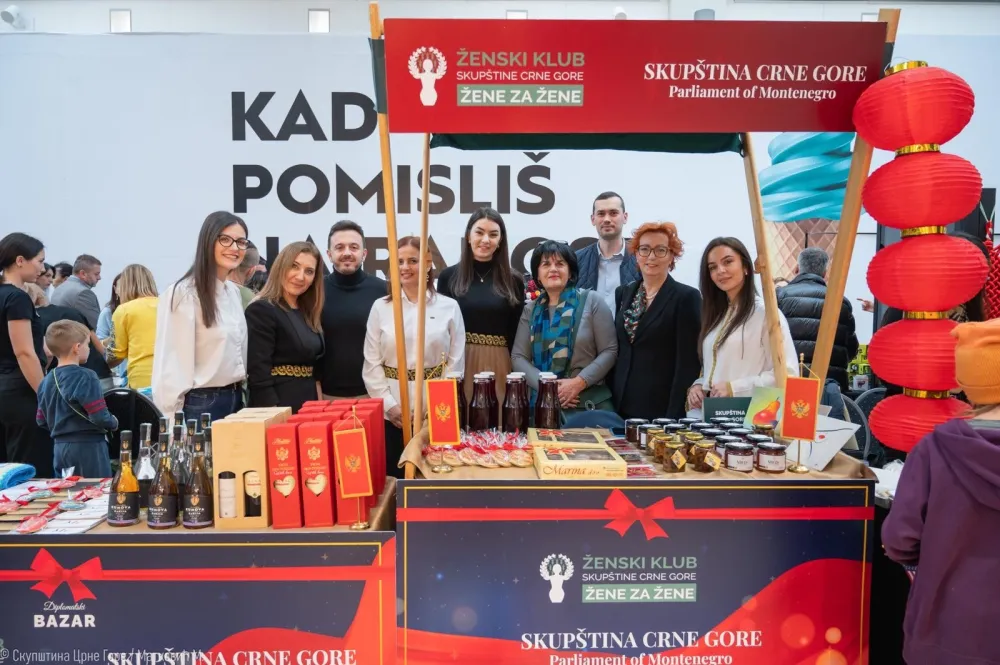 Ženski klub Skup&scaron;tine Crne Gore učestvovao na Međunarodnom humanitarnom diplomatskom bazaru