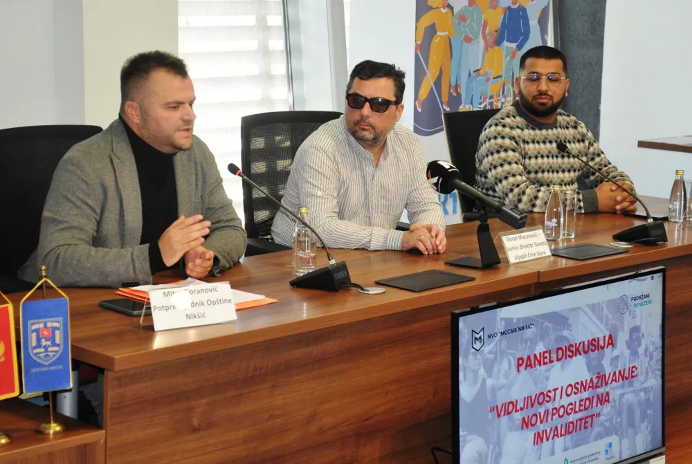(FOTO) U Nik&scaron;iću obilježen&nbsp;3. decembar Međunarodni dan osoba sa invaliditetom: Najteže barijere u svijesti ljudi