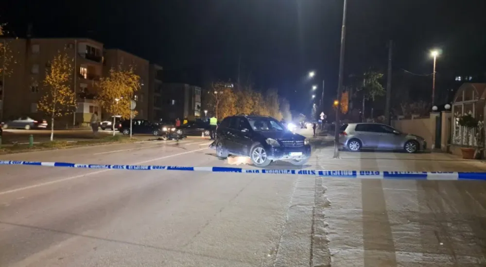 Nik&scaron;ić: U sudaru povrijeđen motociklista