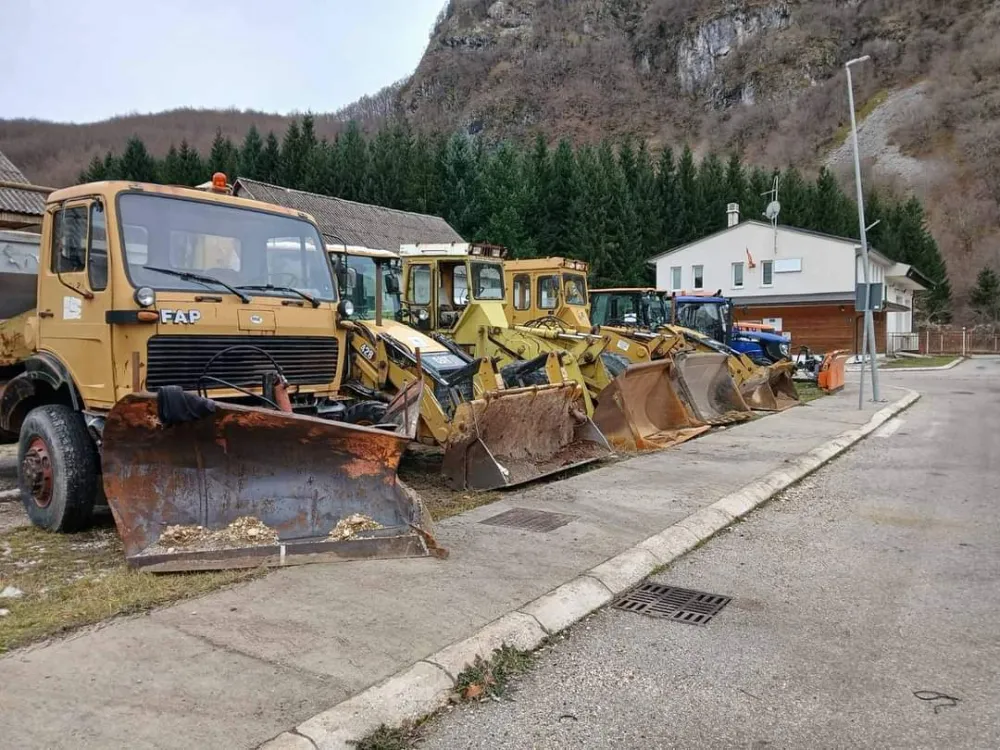 &Scaron;avnik: Mehanizacija spremna da doček zime