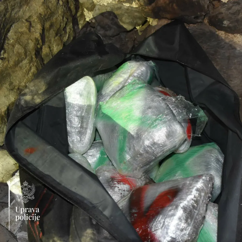 Bar: Uhap&scaron;en Podgoričanin zbog 20 kilograma droge
