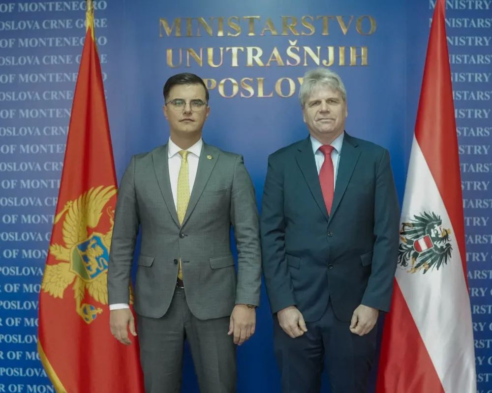 &Scaron;aranović -&nbsp;&Scaron;tajner: Austrija snažan oslonac Crnoj Gori na EU putu