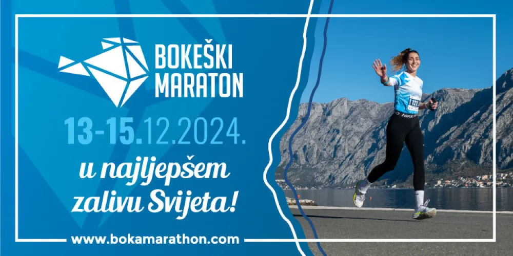 IV Boke&scaron;ki maraton: Obustave saobraćaja narednog vikenda u Tivtu i Kotoru