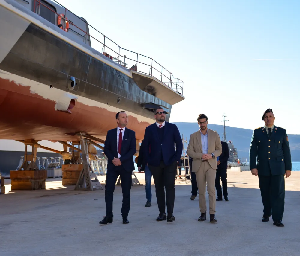 Krapović sa Pelardom: Vjerujemo u&nbsp;uspje&scaron;nu saradnju Ministarstva odbrane i kompanije Adriatic 42