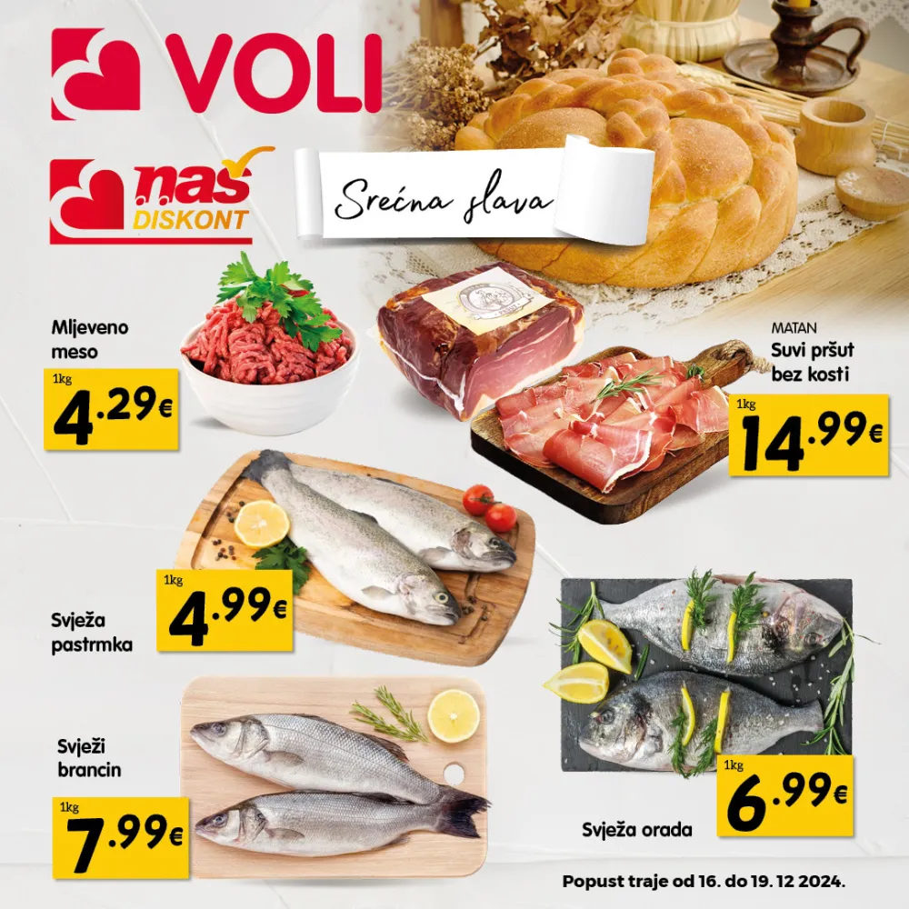 Voli slavska trpeza
