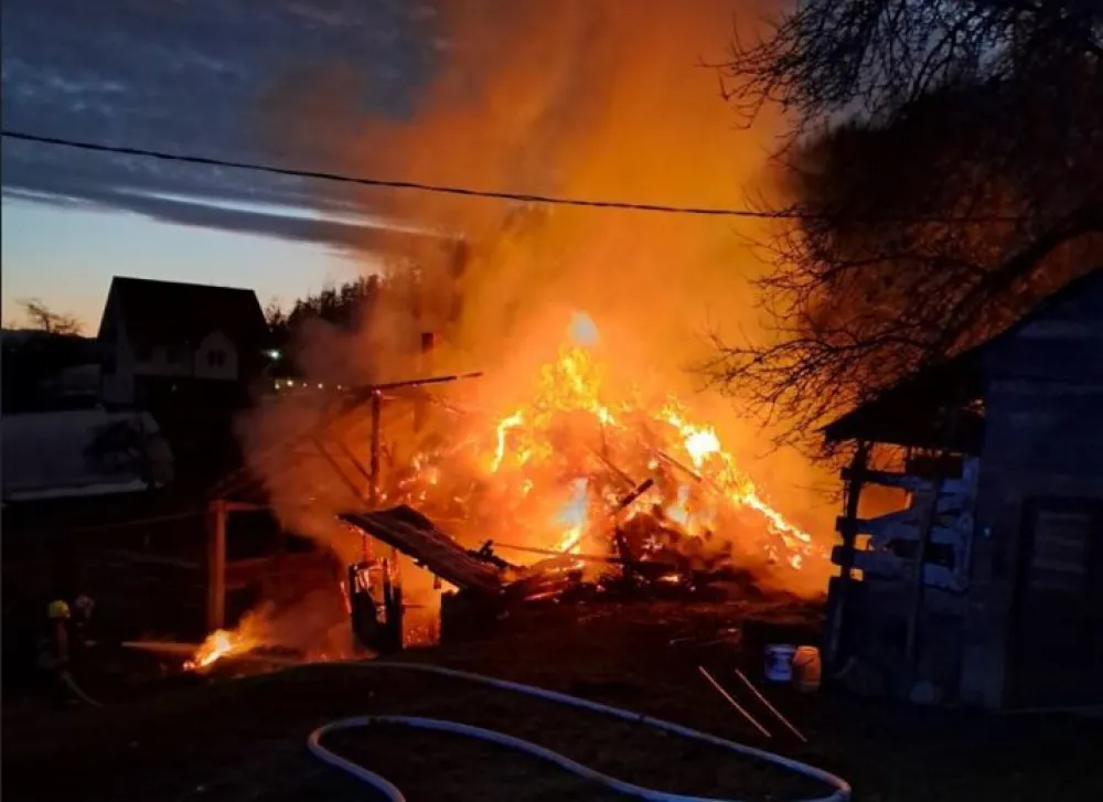 Gorelo sijeno u Bijelom Polju