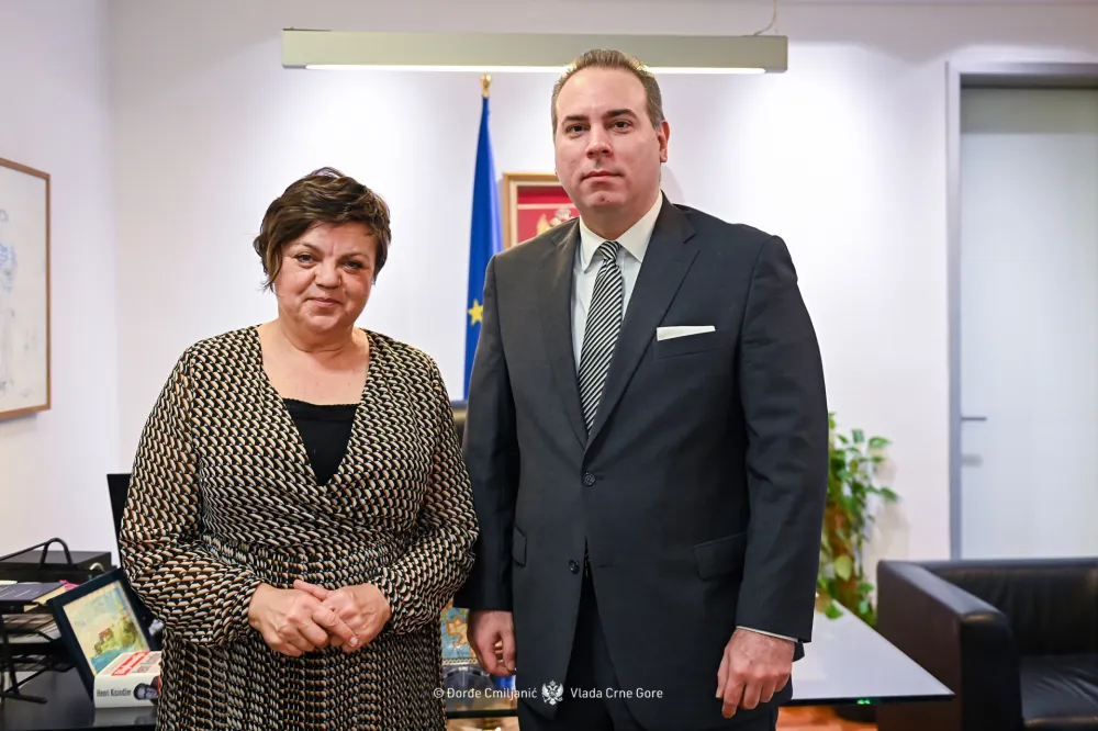 Ivanović - Hrebičkova: Snažna privrženost Če&scaron;ke evropskoj integraciji Crne Gore