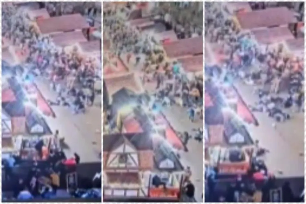 Momenat tragedije na božićnoj pijacu u Njemačkoj