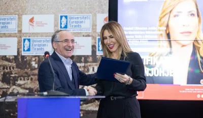 Majlinda Bregu nagrađena za svoj doprinos regionalnoj saradnji