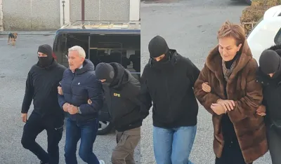 Privođenje Du&scaron;ka i Radosave Koprivice