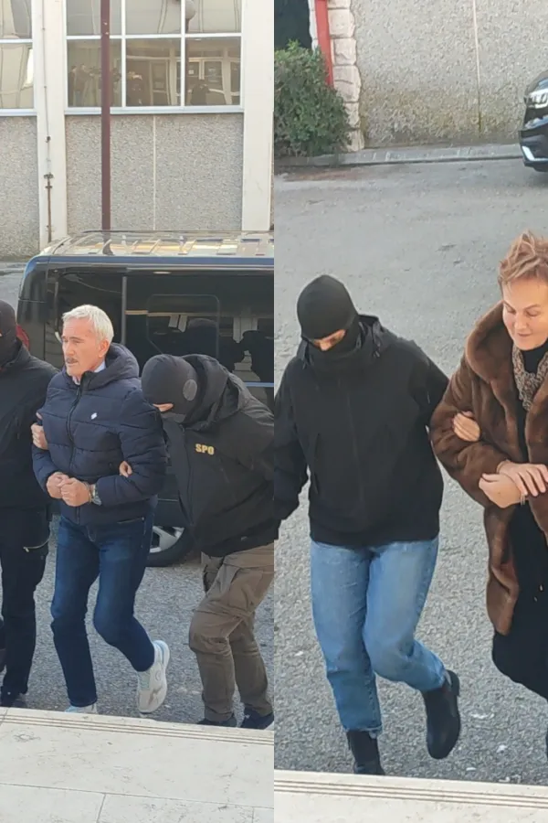 Privođenje Du&scaron;ka i Radosave Koprivice