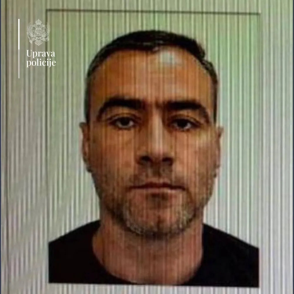 Policija objavila fotografiju osumnjičenog za vi&scaron;estruko ubistvo na Cetinju