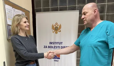 Gimnazija "Slobodan &Scaron;kerović" uručila donaciju Dječjoj bolnici
