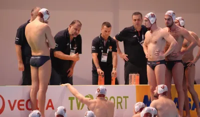 Savić sa igračima