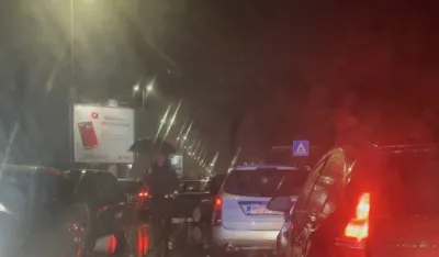 Saobraćajna nezgoda u podgoričkom naselju Stari aerodrom, nema povrijeđenih