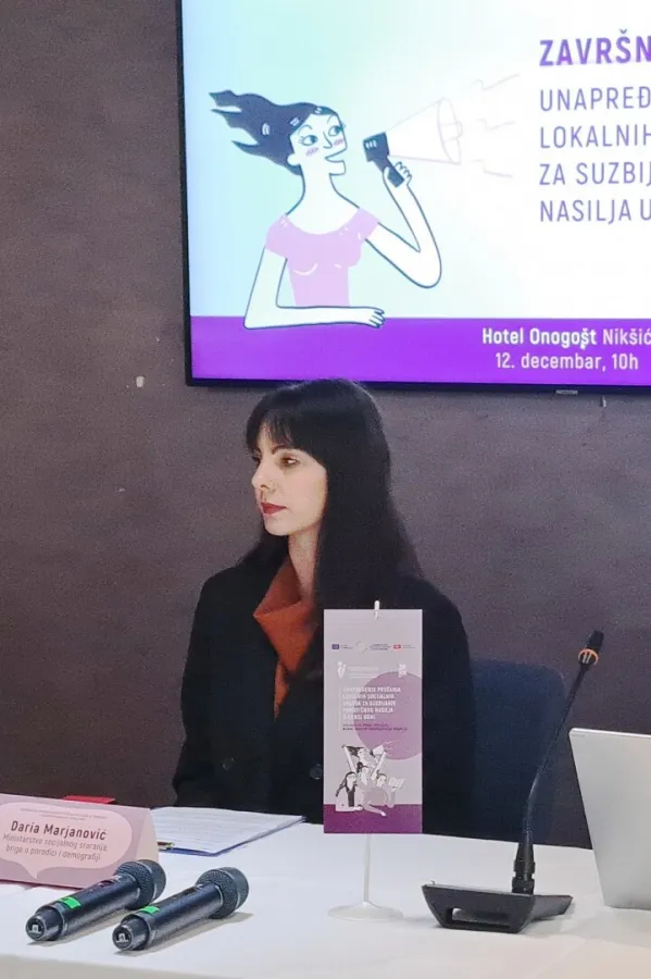 Nik&scaron;ić: Lokalne zajednice su snažan mehanizam u borbi protiv nasilja u porodici