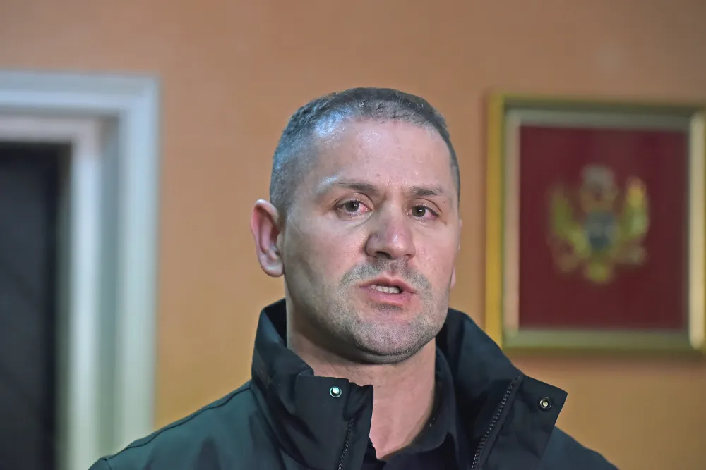 &Scaron;ćepanović za "Dan": Pojačano prisustvo policije na Cetinju