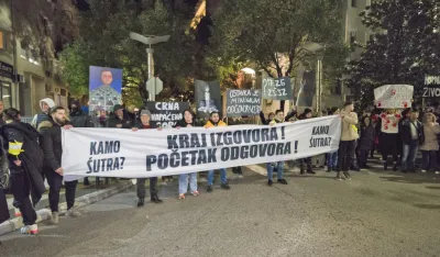 Perović: Studenti neće odustati od protesta do ispunjenja zahtjeva