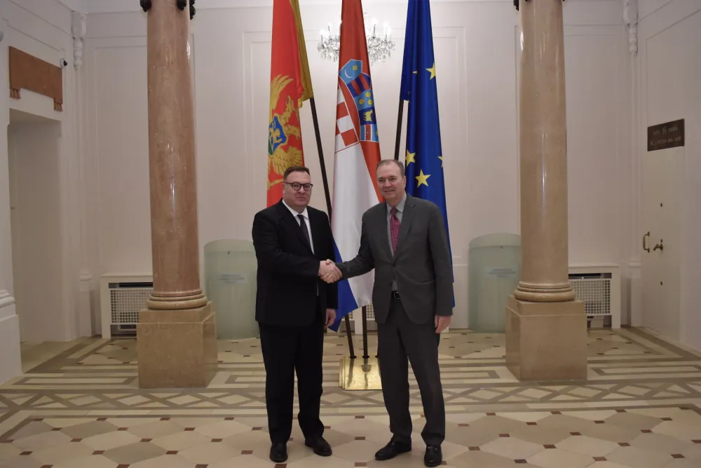 Održane bilateralne političke konsultacije između Crne Gore i Hrvatske
