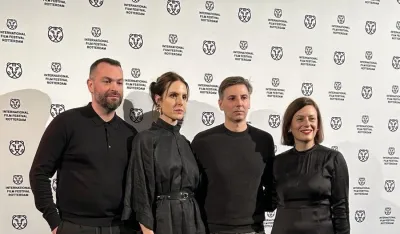 Tamara Vujović na 54. Međunarodnom filmskom festivalu u Roterdamu