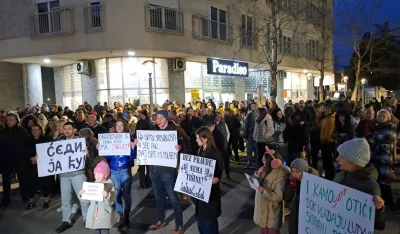 Blokada u Nik&scaron;iću