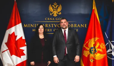 Krapović sa ambasadorkom Kameron: Saradnja sa Kanadom na odbrambenom planu od izuzetnog značaja