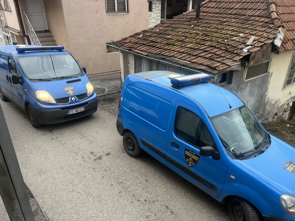 Marihuana na imanju policajca
