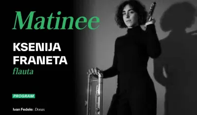 Flautistkinja Ksenija Franeta nastupa u MCCG