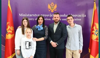 MPNI organizovalo prijem za najbolje učenike sa Državnog takmičenja osnovnih i srednjih &scaron;kola 2025.