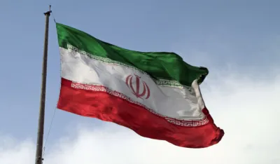 Iran, zastava, ilustracija
