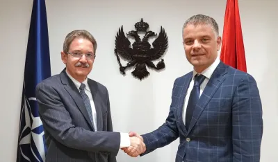 Janović i Felten razgovarali o aktuelnim izazovima koji determini&scaron;u unutra&scaron;nje i globalne bezbjednosne prilike