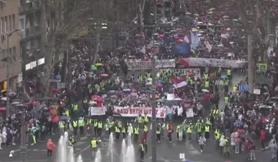 &Scaron;ider: Evropa stoji na strani stotine hiljada demonstranata u Srbiji
