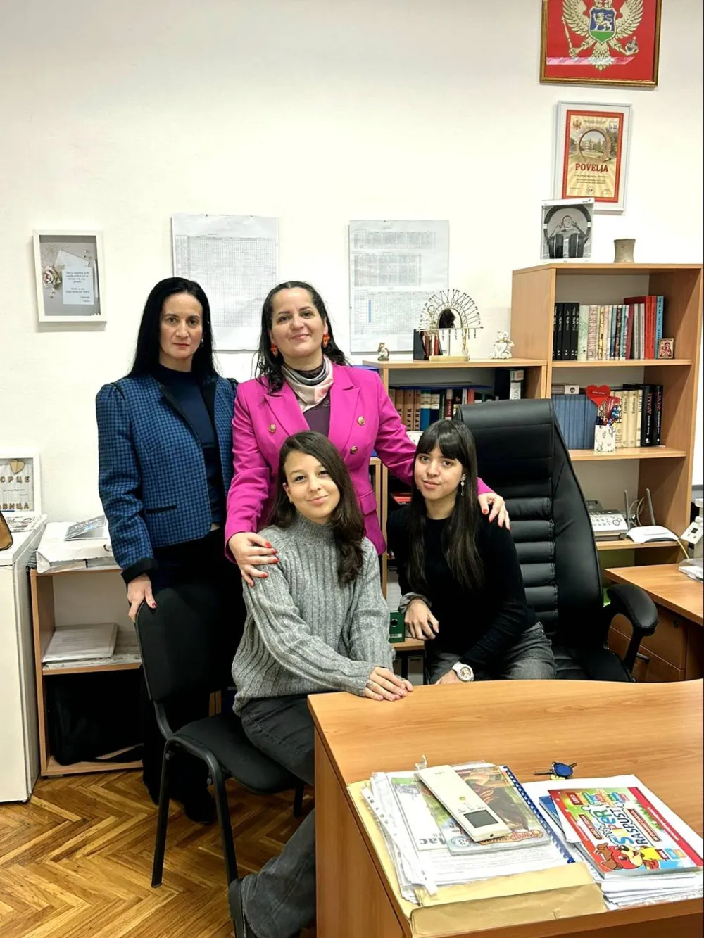 Uspjeh učenica O&Scaron; "Milorad Musa Burzan": Stigle diplome iz francuskog