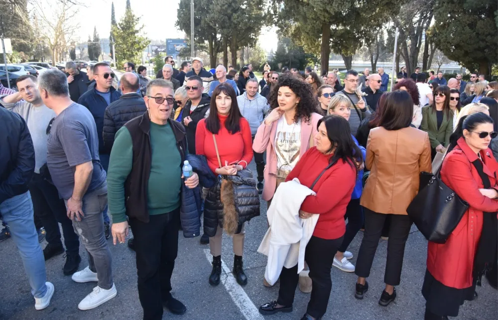 Danas novi protest Sindikata uprave i pravosuđa