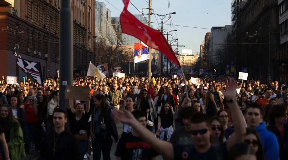 Protesti u Beogradu