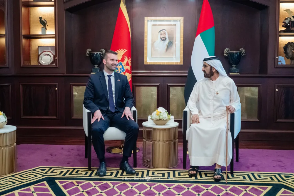 Spajić na prijemu: UAE želi da podijeli znanje, iskustvo i najbolje svjetske prakse sa Crnom Gorom