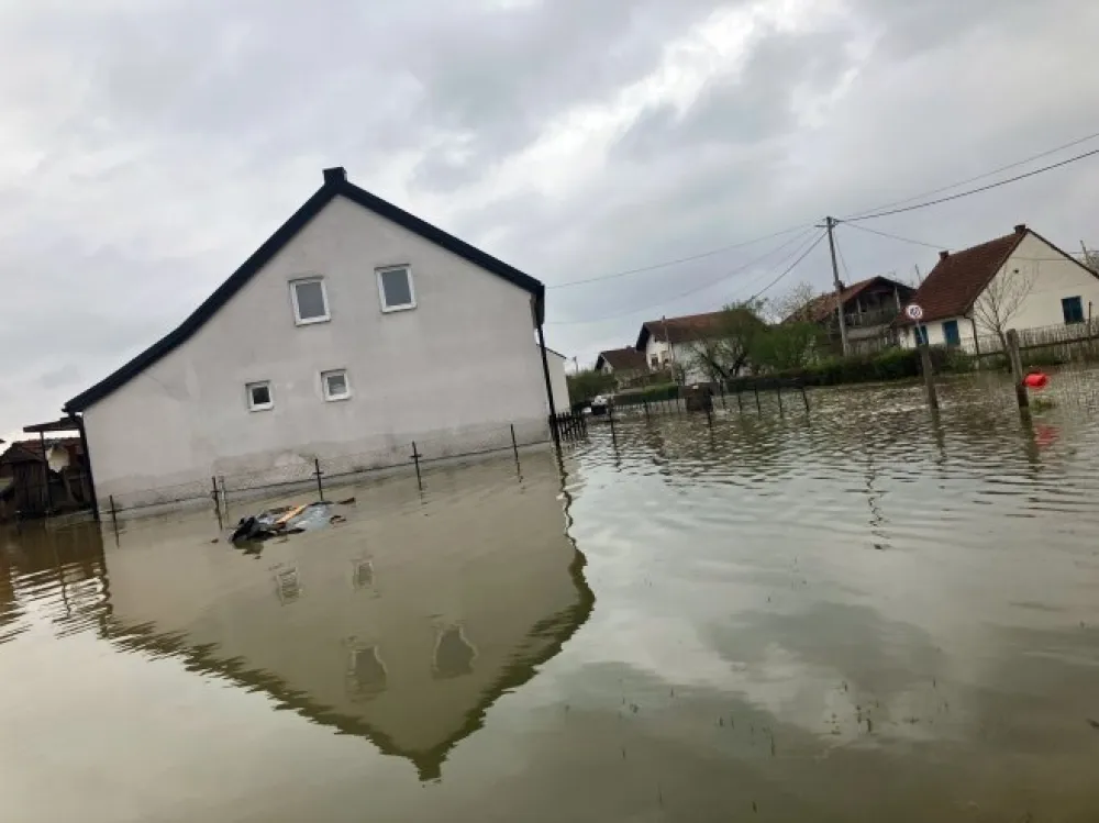 (FOTO/VIDEO)&nbsp;Prijedor: Ukinuto stanje vanredne odbrane od poplava