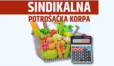 Sindikalna potro&scaron;ačka korpa 2.000 eura, porasli tro&scaron;kovi prehrambenih proizvoda