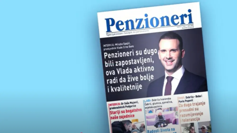 Prvi broj časopisa "Penzioneri" iza&scaron;ao iz &scaron;tampe