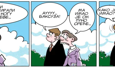 Mirko Zulić strip Dana