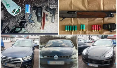 predmeti koji su oduzeti tokom hap&scaron;enja i pretresa od "kavčana" tokom februarapredmeti koji su oduzeti tokom hap&scaron;enja i pretresa od "kavčana" tokom februara