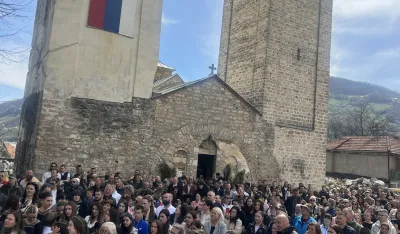 Molitveni hod ulicama Bijelog Polja u slavu praznika Cvijeti