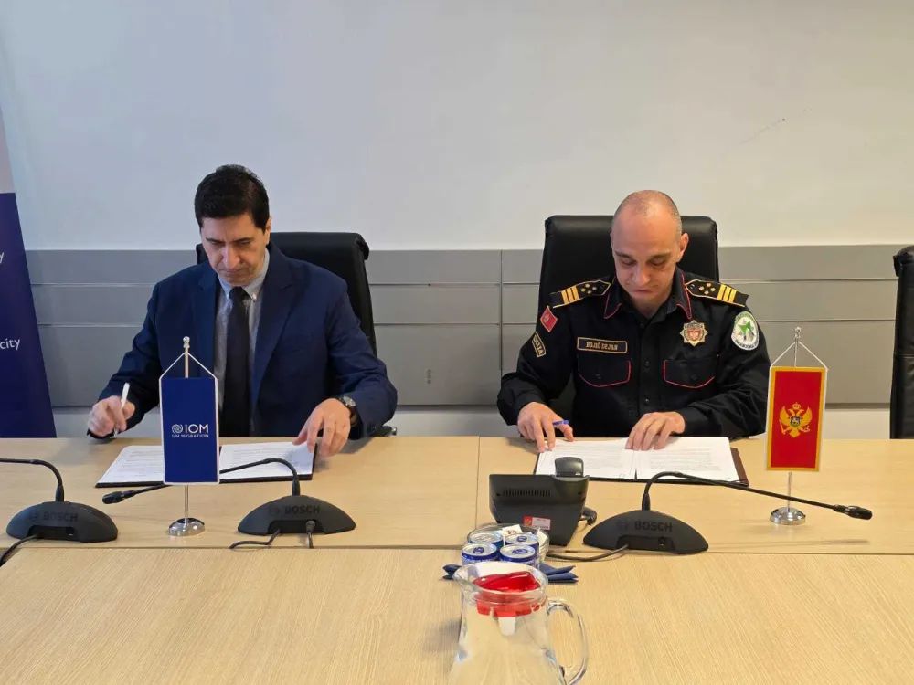 IOM donirao tehničku opremu Upravi policije za unapređenje borbe protiv prekograničnog kriminala