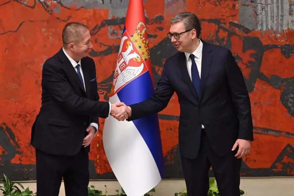 Ambasador Đoković predao akreditivna pisma predsjedniku Srbije