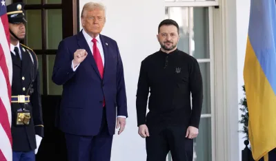 Donald Tramp i Vlodimir Zelenksi