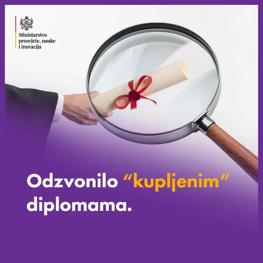 MPNI: Sedam krivičnih prijava zbog lažnih diploma
