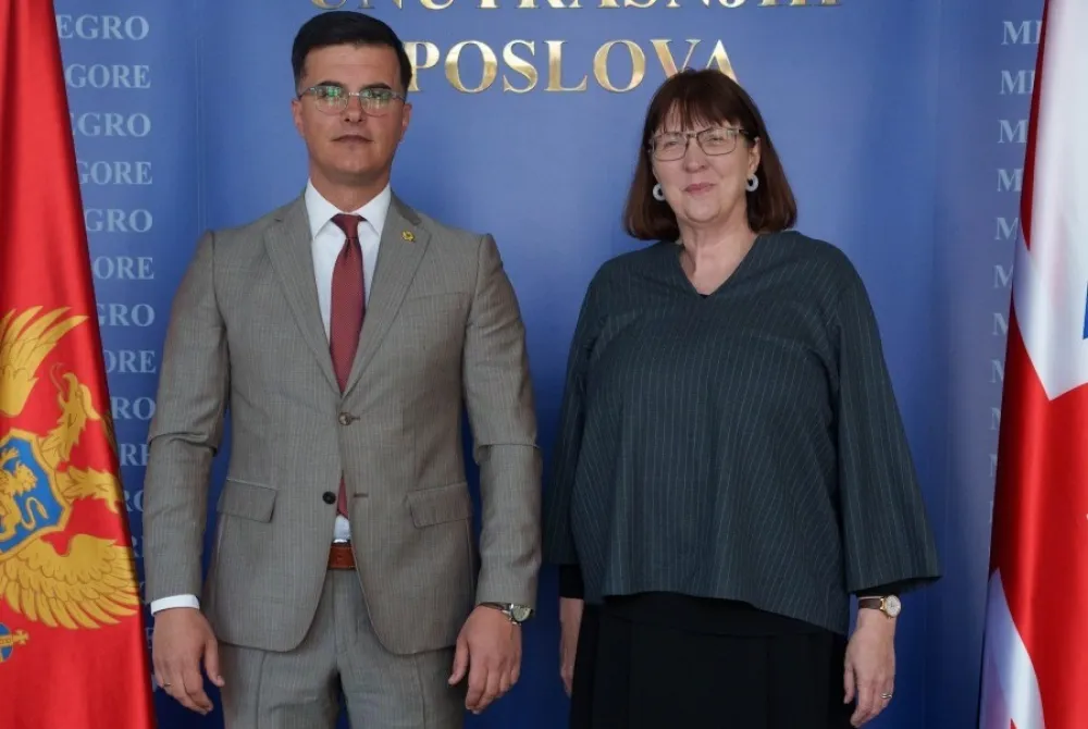 &Scaron;aranović-Meken: Rezultati u borbi protiv svih vidova kriminala potvrđuju odlučnost da budemo pouzdan partner
